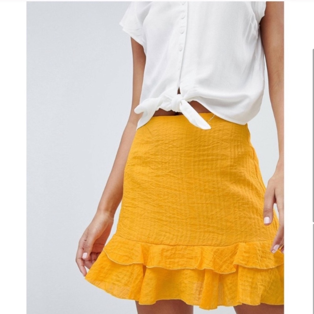 Misguided Frill Summer Skirt